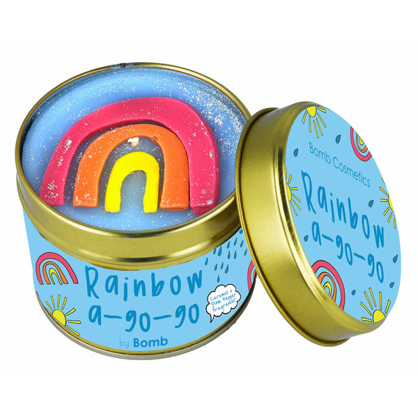 bomb cosmetics Rainbow a-go-go Scent Stories Candle
