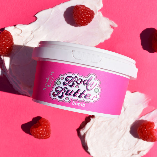bomb cosmetics Raspberry Beret Body Butter With Shimmer'2023