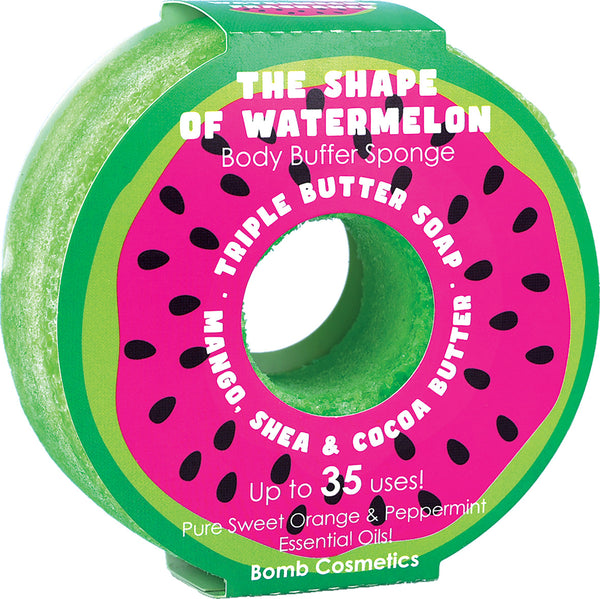 bomb cosmetics The Shape of Watermelon Buffer Sponge