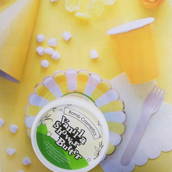 Bomb Cosmetics Vanilla Cleansing Shower Butter 365ml