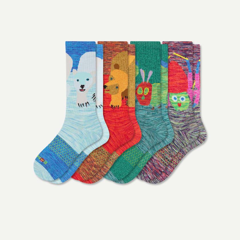 bombas Adult Eric Carle Calf Sock 4-Pack