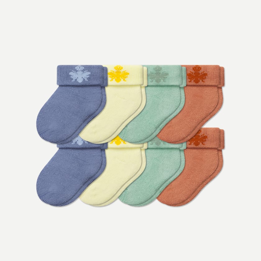 bombas Baby Sock 8-Pack (0-6 Months)