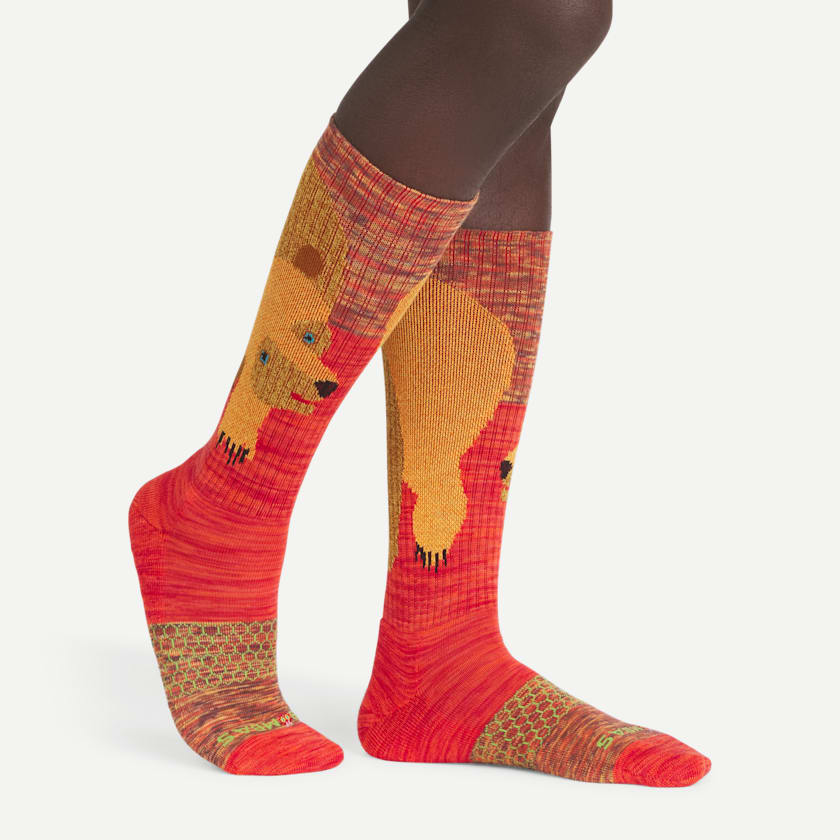 Bombas Eric Carle Big Brown Bear Calf Socks