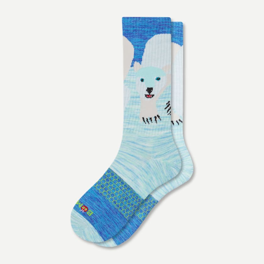 bombas Eric Carle Polar Bear Calf Socks