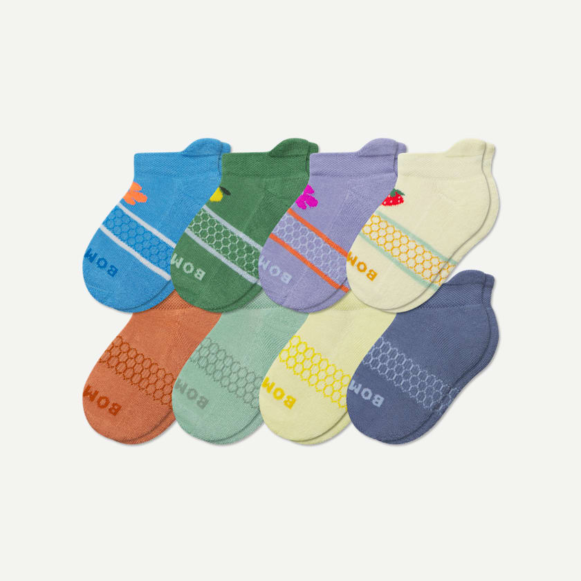 bombas Junior Ankle Sock 8-Pack
