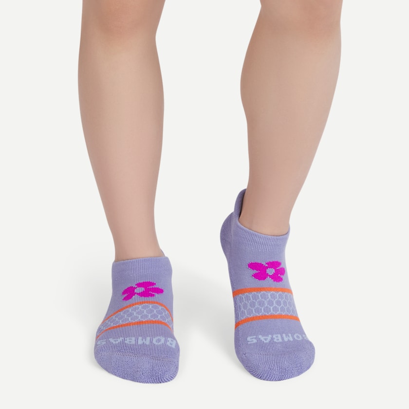 Bombas Junior Garden Party Ankle Socks 4-Pack