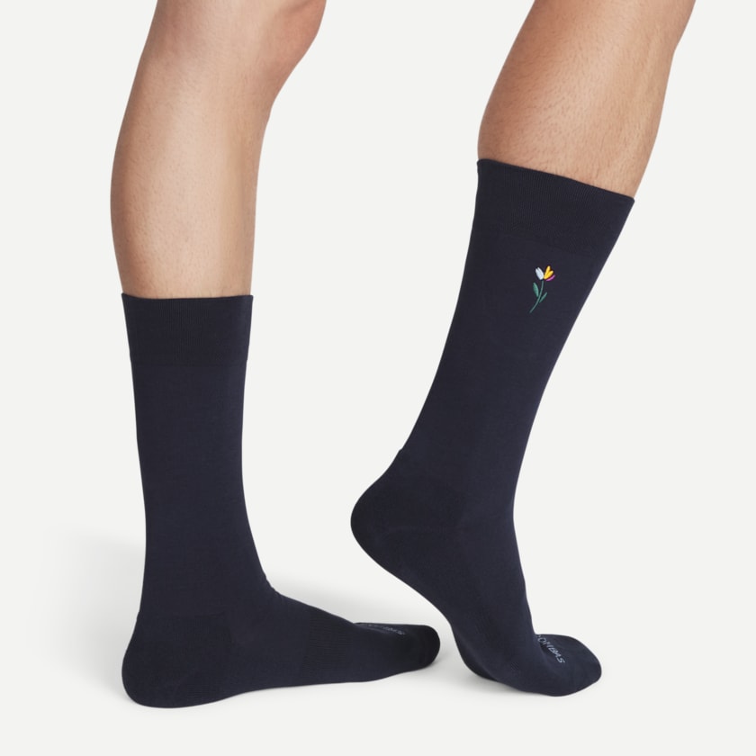 Bombas Men's Dress Calf Sock 4-Pack Gift Box