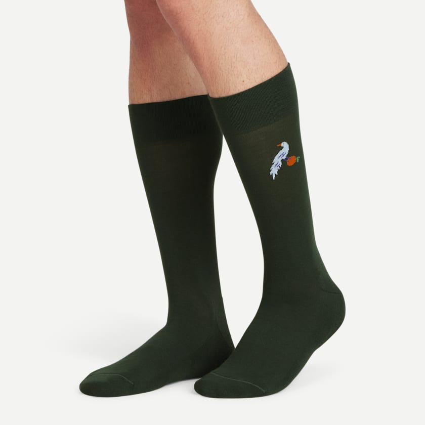 Bombas Men's Dress Calf Sock 8-Pack