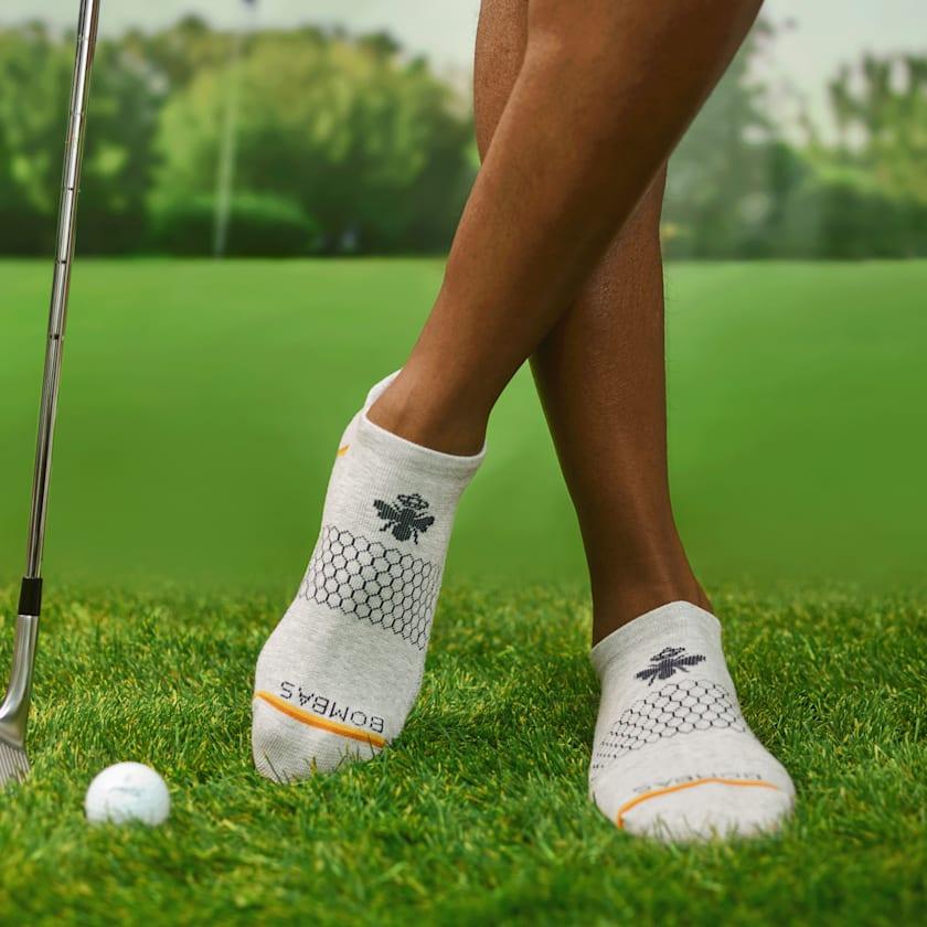 Bombas Men's Golf Ankle Sock 4-Pack Caddie