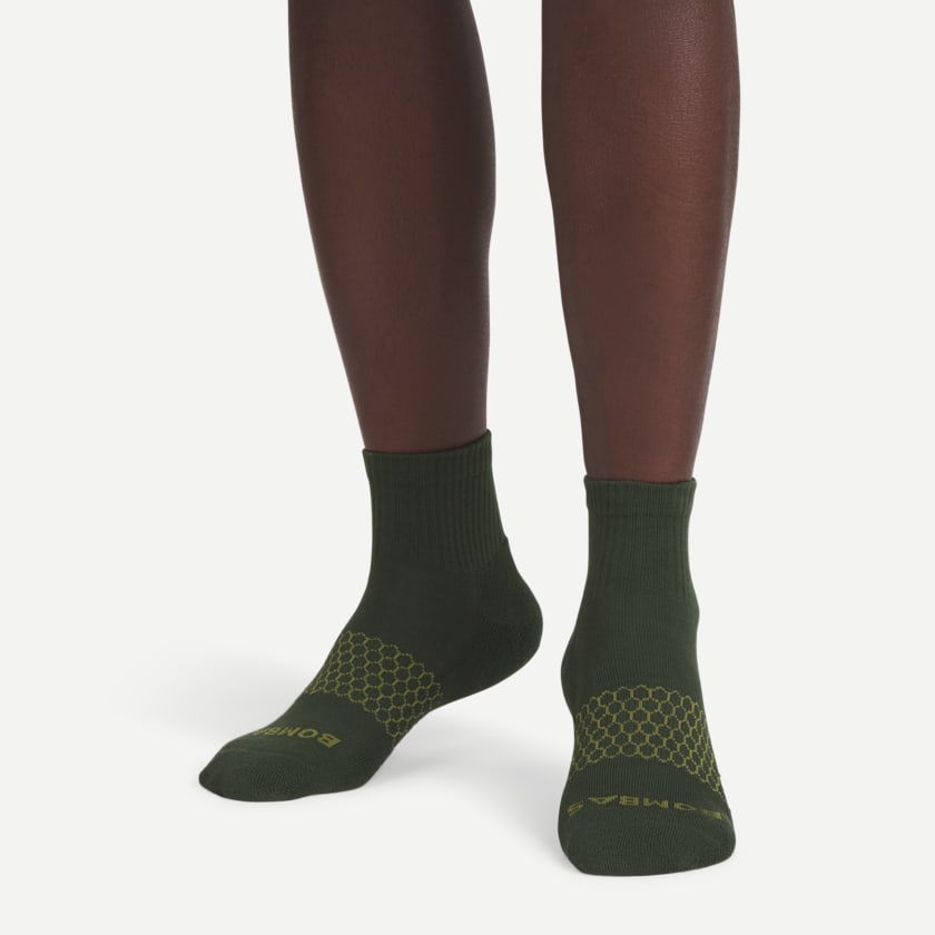 Bombas Men's Quarter Sock 4-Pack
