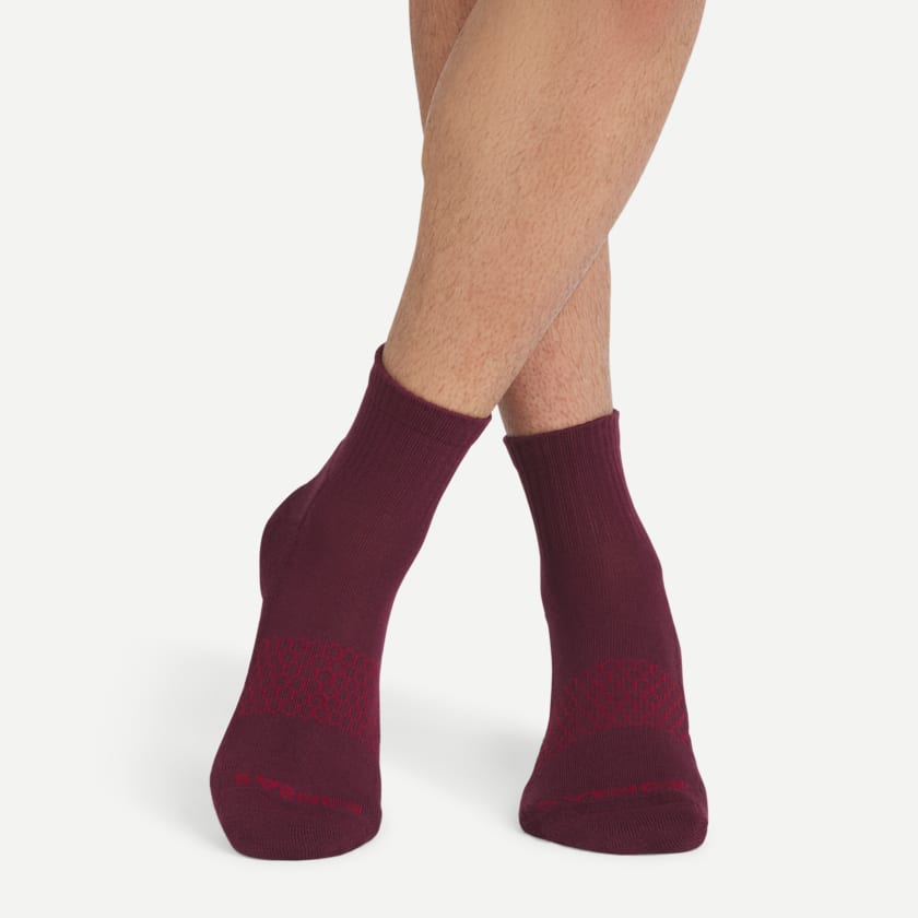 Bombas Men's Quarter Sock 4-Pack