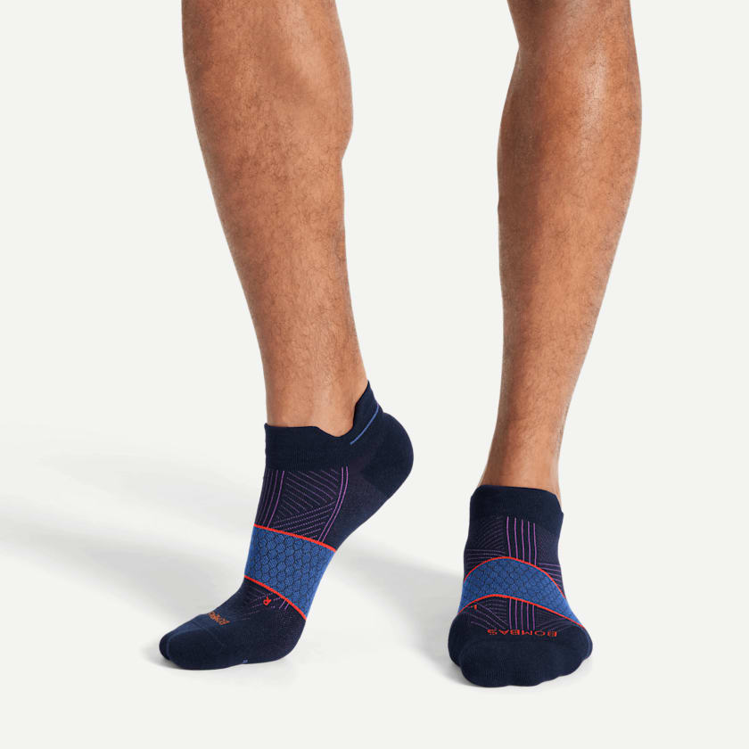 Bombas Men's Running Ankle Sock 4-Pack Gift Bag