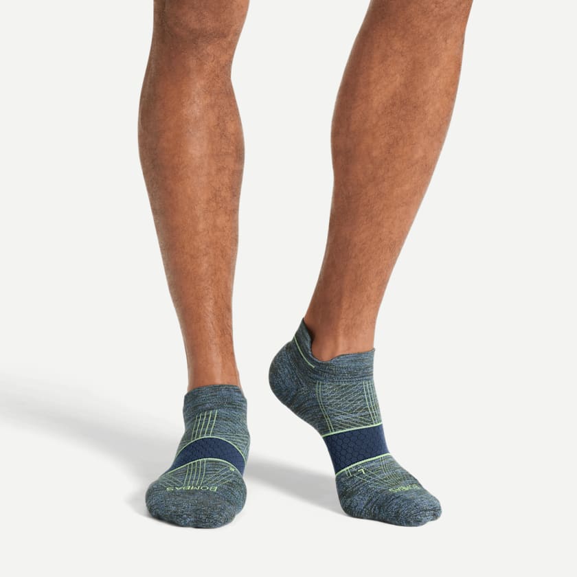 Bombas Men's Running Ankle Sock 4-Pack Gift Bag