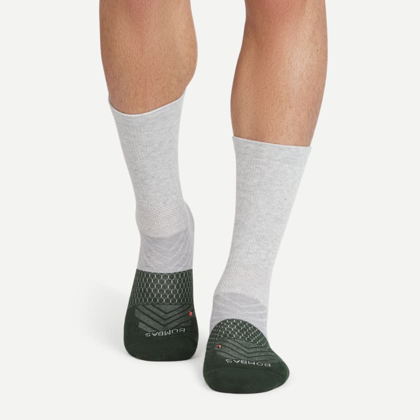 Bombas Men's Running Half Calf Socks