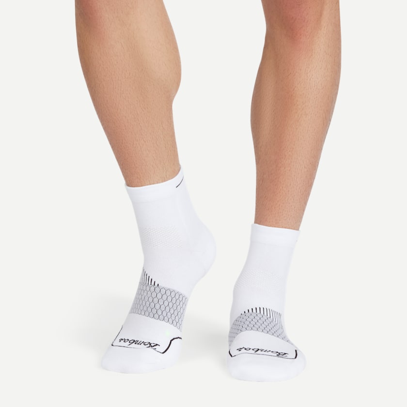 Bombas Men's Running Quarter Sock 3-Pack