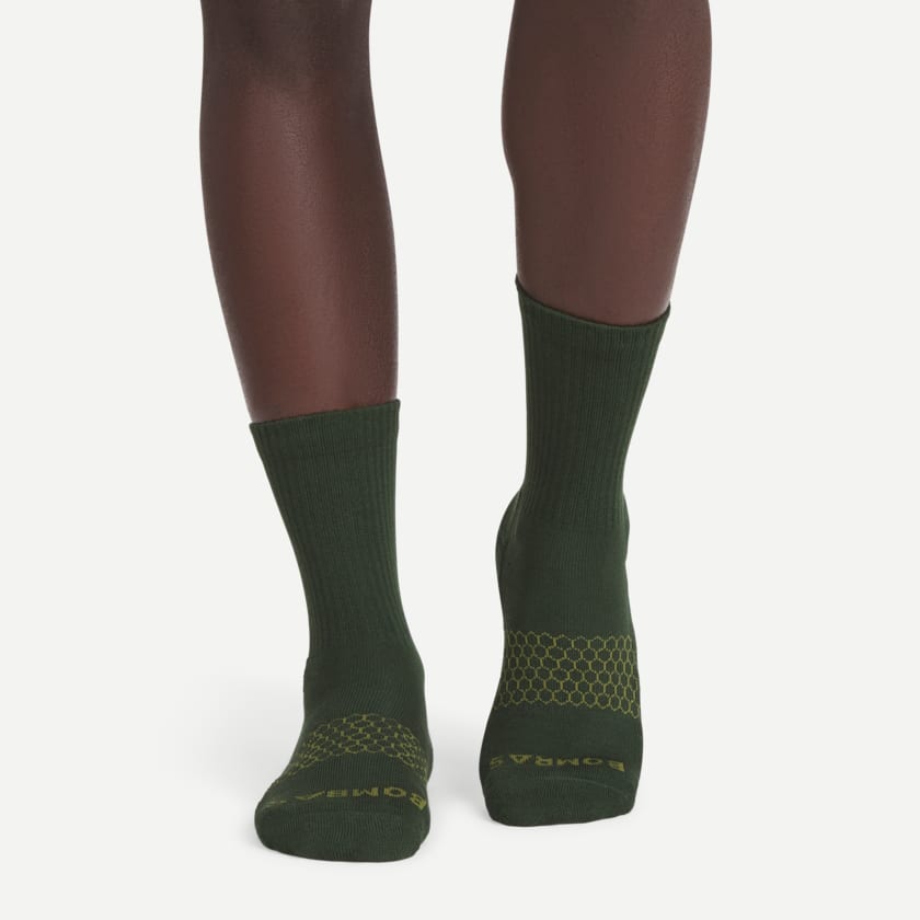 Bombas Men's Solids Half Calf Sock 4-Pack