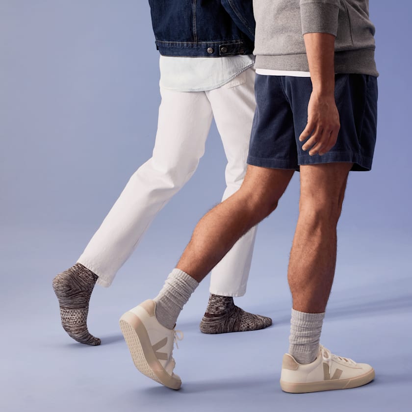 Bombas Men's Summer Slub Calf Socks