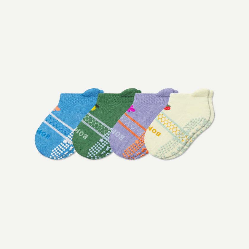 bombas Toddler Garden Party Ankle Sock 4-Pack