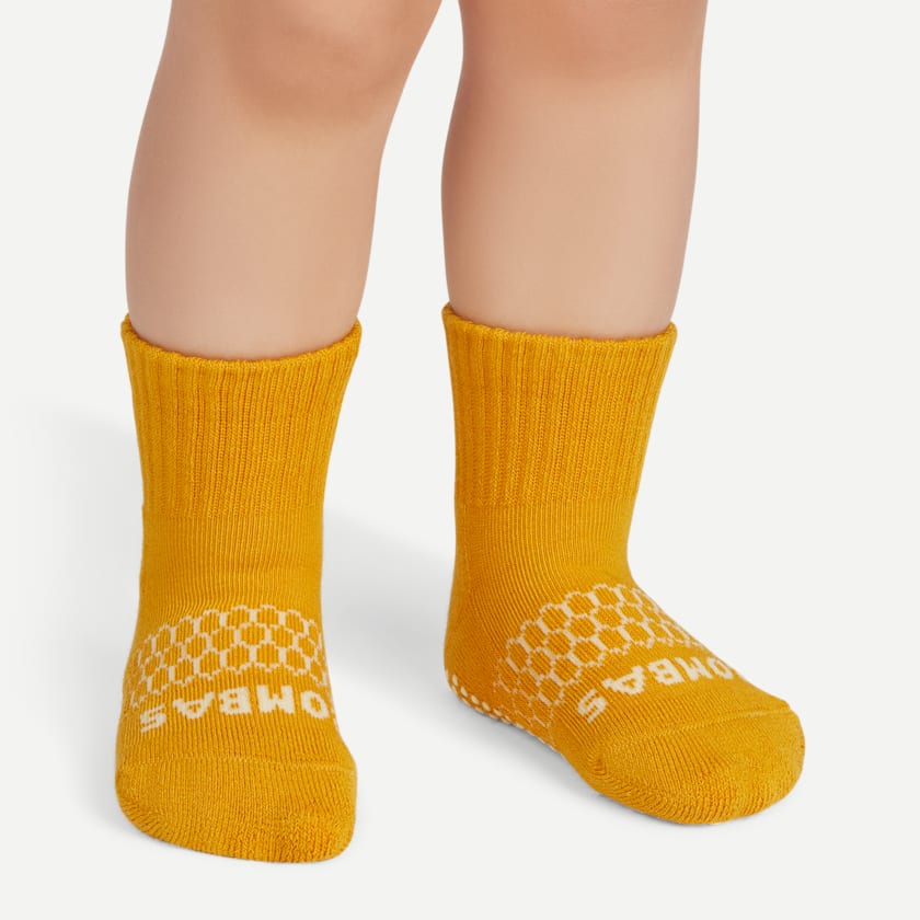 Bombas Toddler Solids Gripper Calf Sock 4-Pack