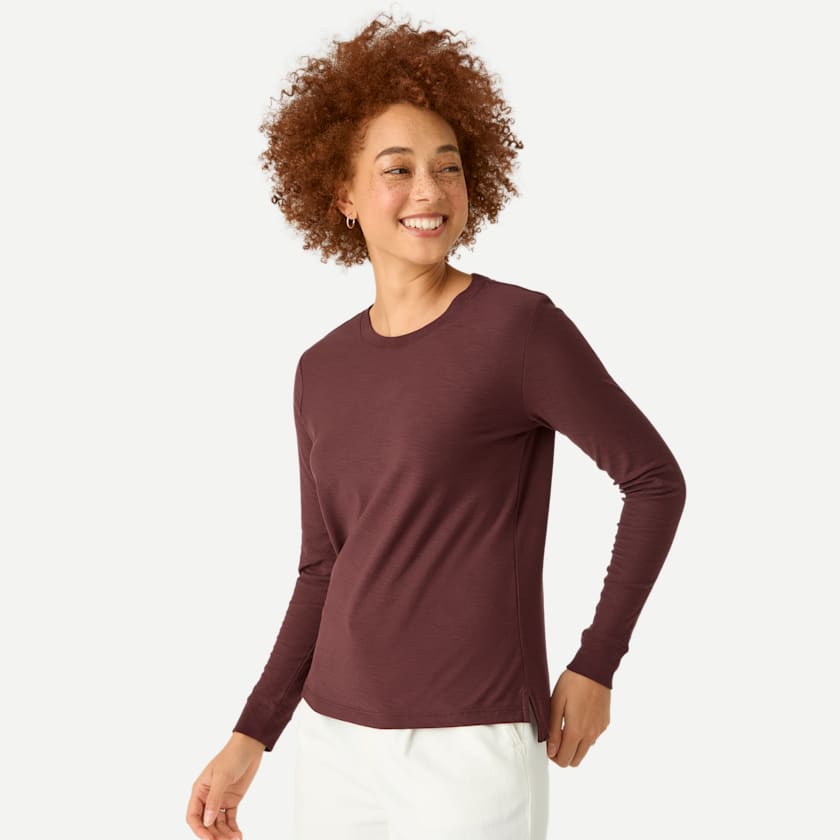 Bombas Women's Air Slub Long Sleeve T-Shirt