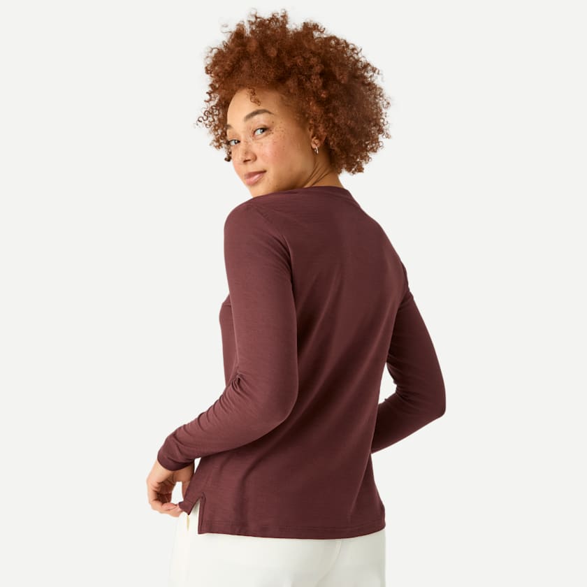 Bombas Women's Air Slub Long Sleeve T-Shirt