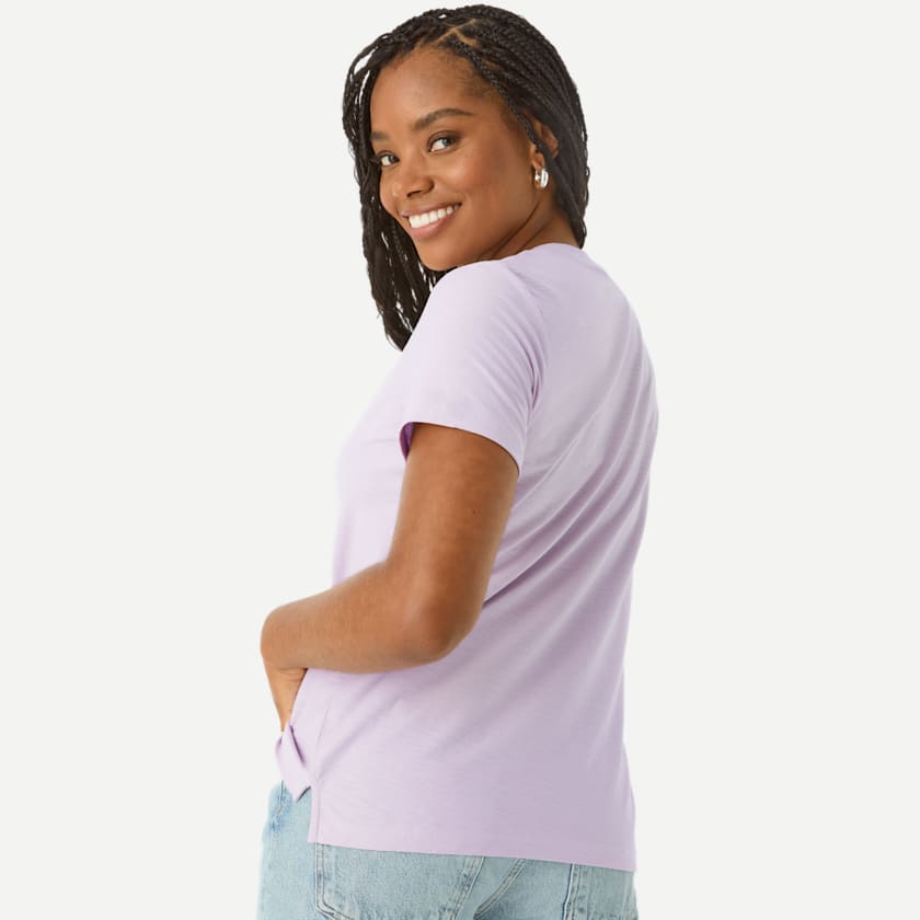 Bombas Women's Air Slub V-Neck T-Shirt