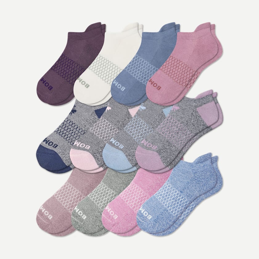 bombas Women's Ankle Sock 12-Pack