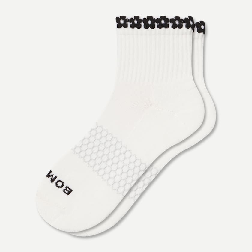 bombas Women's Daisy Chain Quarter Socks