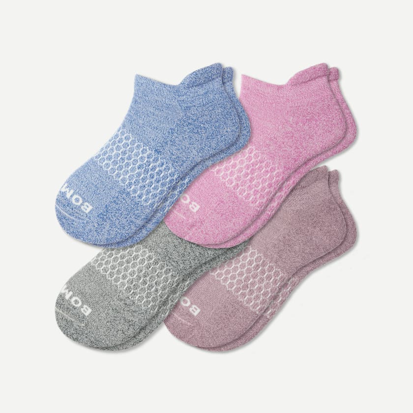 bombas Women's Marl Ankle Sock 4-Pack