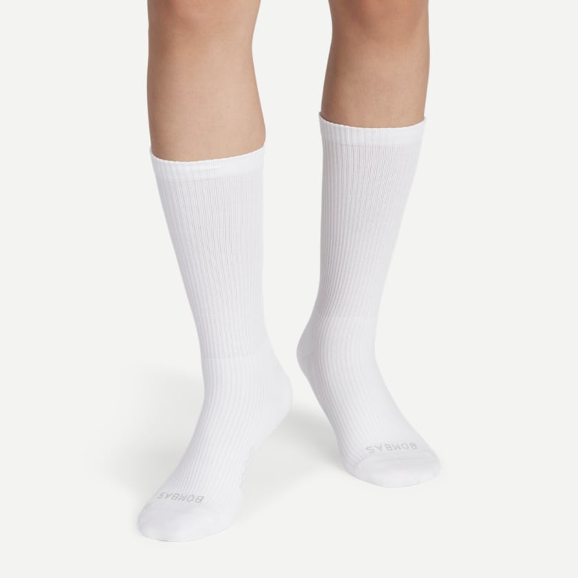 Bombas Women's Modern Rib Calf Socks