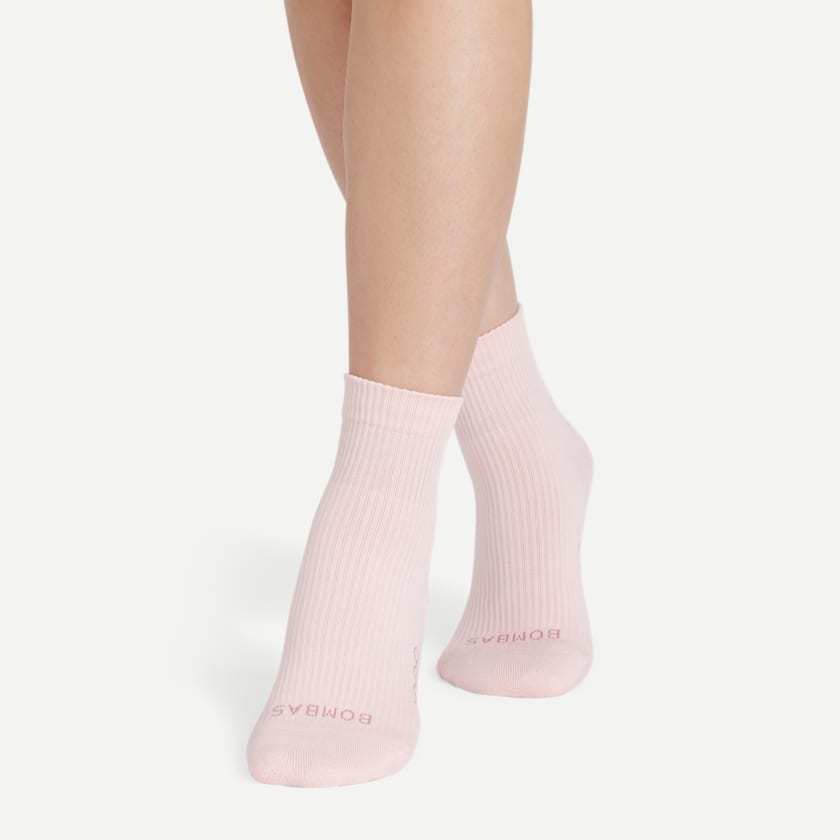 Bombas Women's Modern Rib Quarter Socks