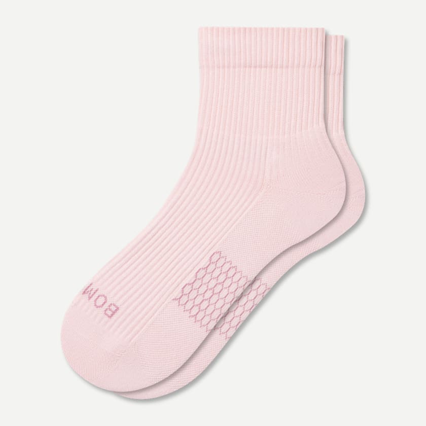 bombas Women's Modern Rib Quarter Socks