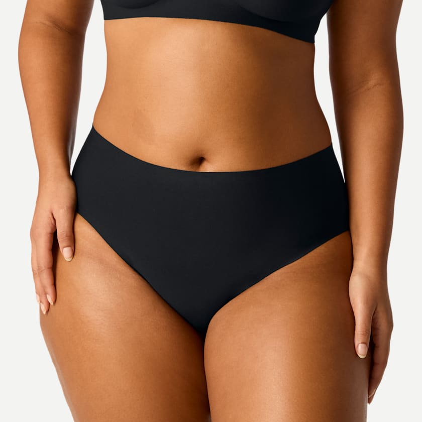 Bombas Women’s No Show High Rise Brief 3-Pack