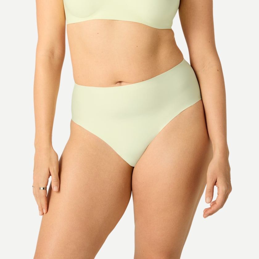 bombas Women's No Show High Rise Brief