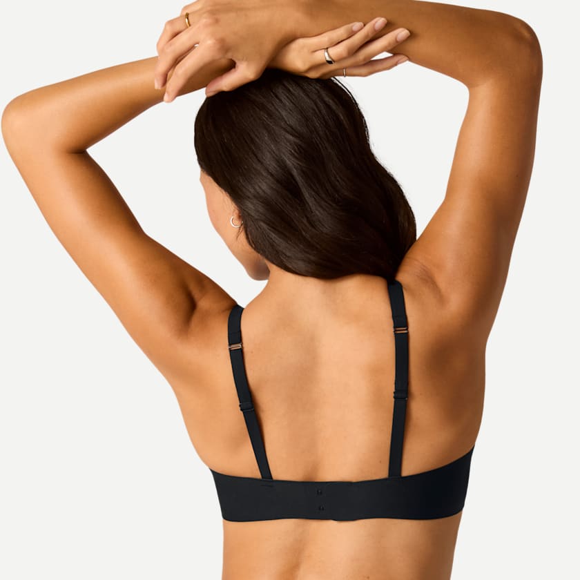 Bombas Women’s No Show Plunge Bralette + Hipster