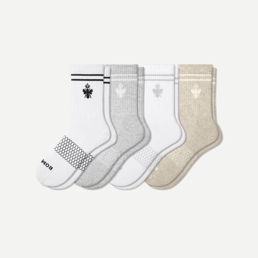 bombas Women's Originals Half Calf Sock 4-Pack