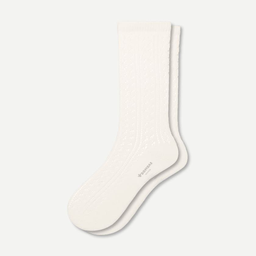 bombas Women's Pointelle Calf Socks