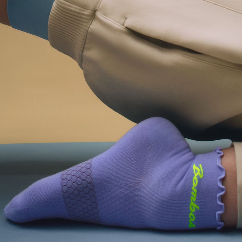 Bombas Women’s Ruffle Athletic Quarter Sock 3-Pack