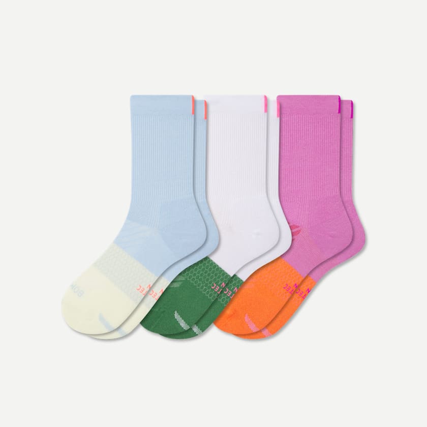 bombas Women's Running Half Calf Sock 3-Pack
