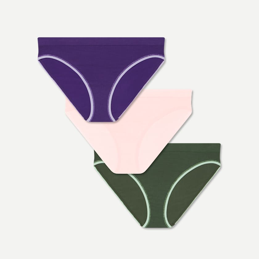 bombas Women's Seamless Bikini 3-Pack