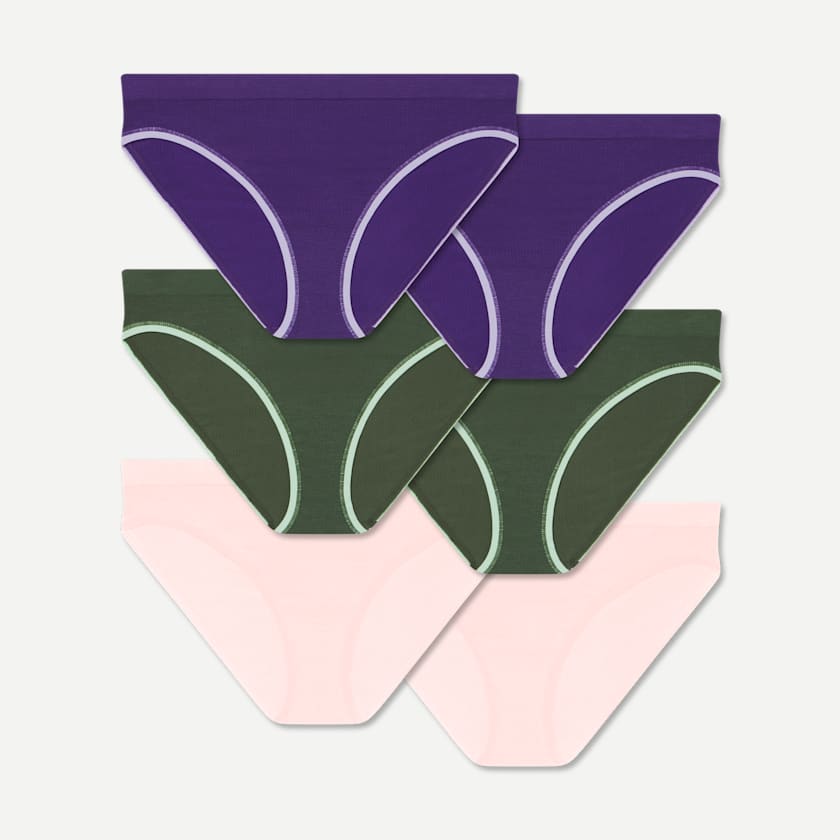 bombas Women's Seamless Bikini 6-Pack