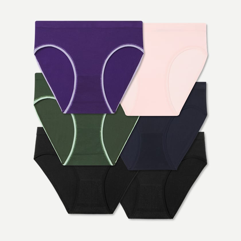 bombas Women's Seamless Brief 6-Pack