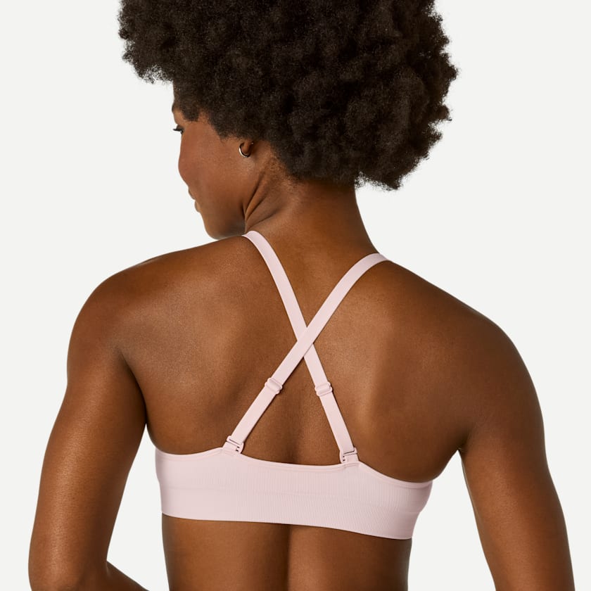 Bombas Women's Seamless Triangle Bralette + Brief