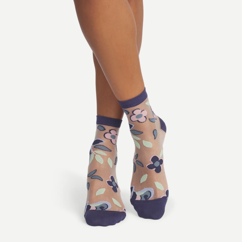 Bombas Women’s Sheer Garden Party Quarter Socks