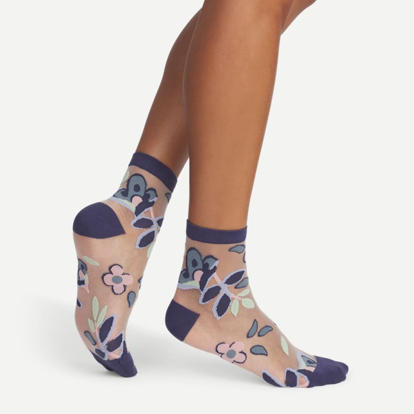 Bombas Women’s Sheer Garden Party Quarter Socks