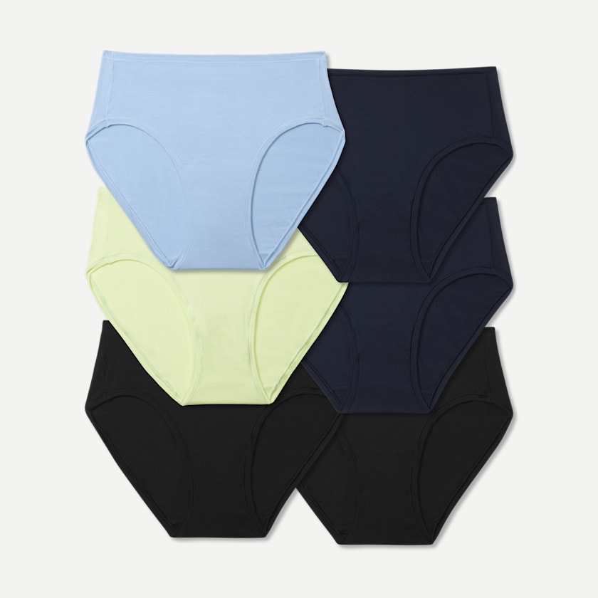 bombas Women's Super Soft Brief 6-Pack