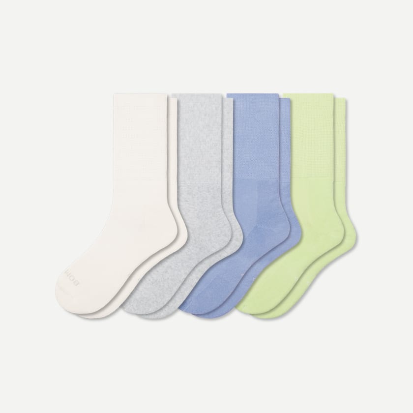 bombas Women's Ultra Stretch Calf Sock 4-Pack