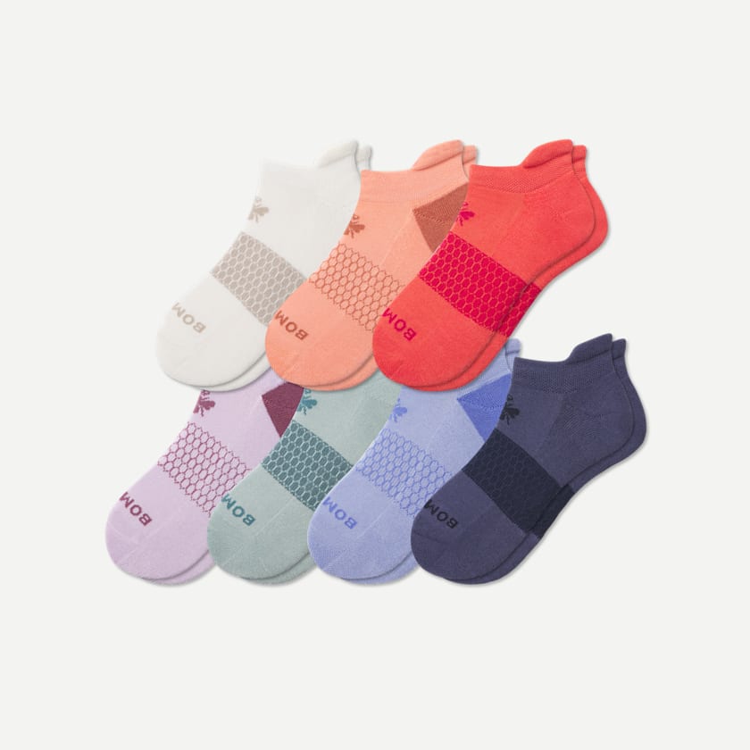 bombas Women's Week of Bombas Ankle Sock 7-Pack