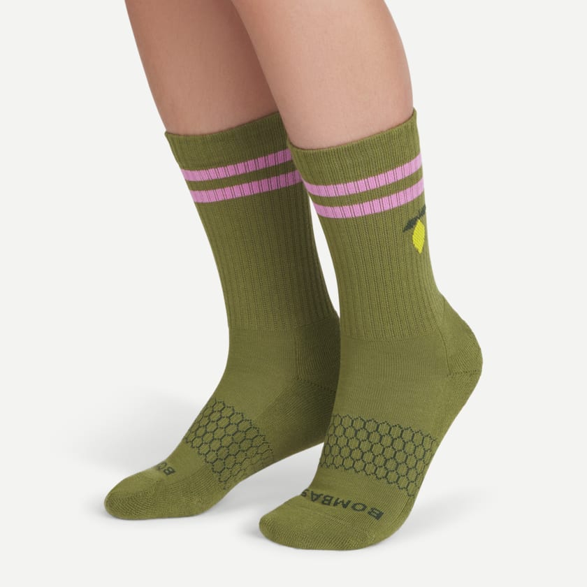 Bombas Youth Fruits & Veggies Calf Sock 4-Pack