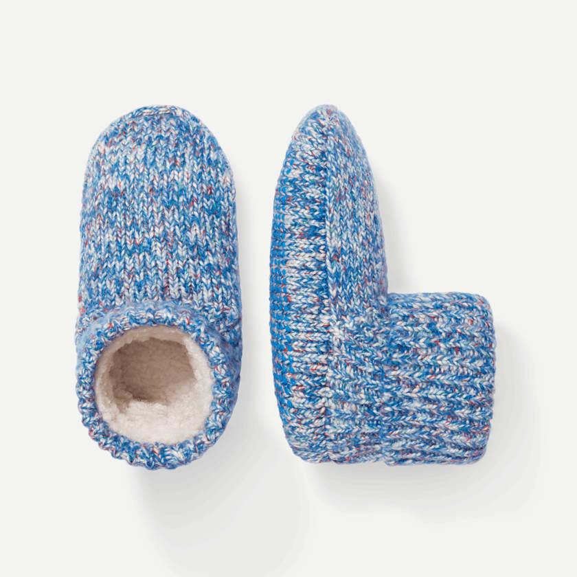 bombas Youth Gripper Slipper Bootie - Sherpa-Lined